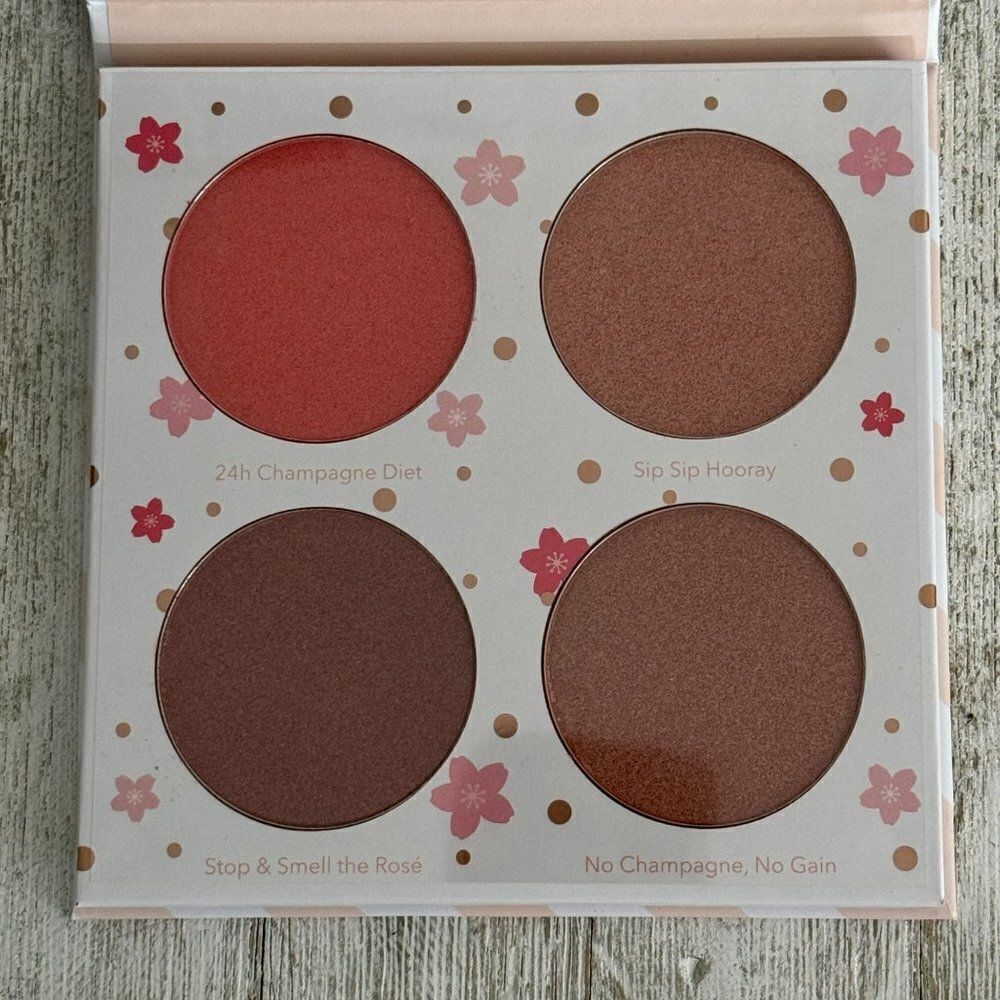 Beauty Bakerie Cotton Candy Champagne Blush highlighter Palette NEW NIP